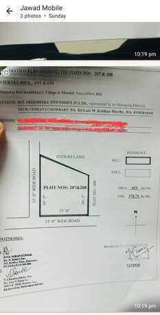 Hyderabad, Residential Plots, 453 Sq. Yard,  Plot For Sale