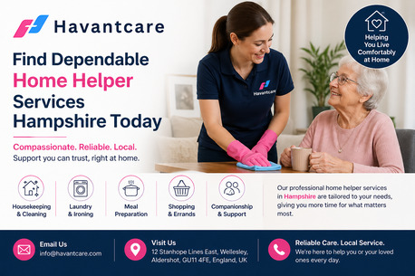 London, Health, Professional Home Helper Services Hampshire &ndash; Trusted Support For Daily Living