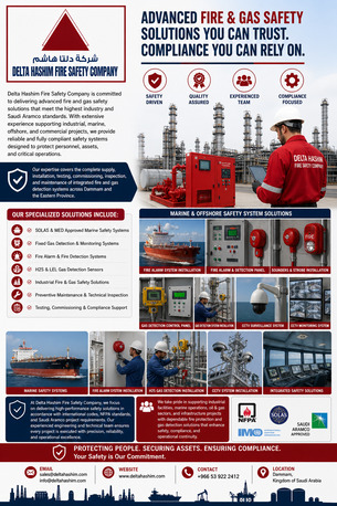 Dammam, Technical, Supply & Installation H2s, LeL Sensors, Fire Alarm & Fixed Gas Detection System,