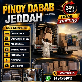 Jeddah, Relocation, MOVING AND PACKING PROFESSIONAL/COMPANY.24/7 HOUSE SHIFTING_SERVICE 0596890911