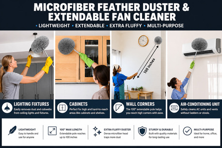 Mumbai, Appliances, Reach Every Corner Easily &ndash; 100inch Long Smart Cleaning Tool Available