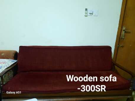 Dammam, Household Items, SAR 50,  House Hold Items Teak Wood King Size Cot,almirah,side Table,dining Table Etc