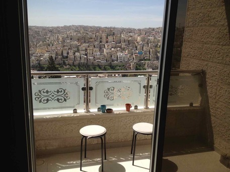 Amman, Apartments, Flats, Houses & Villas, JOD 6000/year,  Furnished,  2 BR,  70 Sq. Meter,  2 BR, Modern Cozy Apt, Fully Furnished With A View, Minutes Away From Downtown