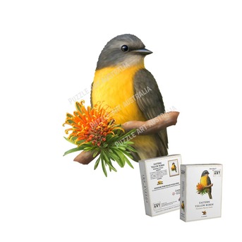 Sydney, Baby & Kid Stuff, AUD 45,  Eastern Yellow Robin Wooden Puzzle