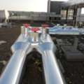 Sub Contrector Round Pipe Cladding Work