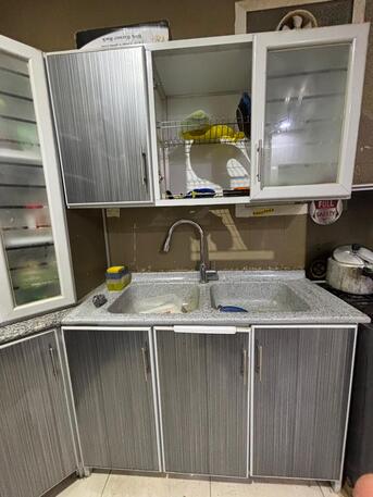 Riyadh, Furniture, SAR 700,  Kitchen Counters And Over Head Storage And Two Sinks