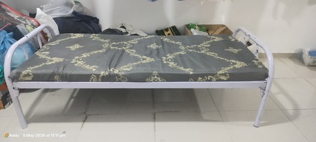 Dammam, Free Items, SAR 100,  Steel Bed And Mattress For Sale