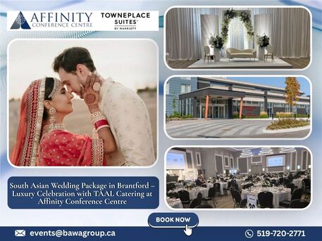 Toronto, Event Planning, Luxury South Asian Wedding Venue In Brantford | Affinity Conference Centre