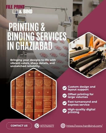 Ghaziabad, Business, Printing & Binding Services In Ghaziabad