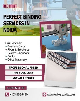 Ghaziabad, Business, Binding Services In Noida