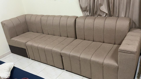 Jubail, Furniture, SAR 500,  Cornered Sofa L Shaped Sofa For Sale