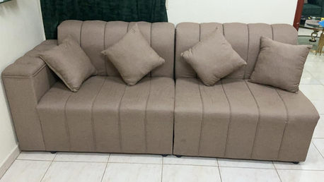 Jubail, Furniture, SAR 500,  Cornered Sofa L Shaped Sofa For Sale