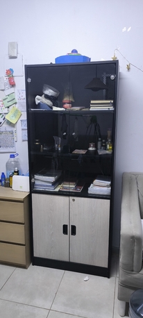 Al Malaz, Furniture, SAR 200,  Glass And Wodeen Cupboard
