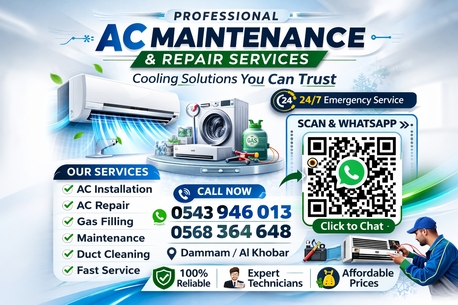 Al Khobar Al Shamalia, Air Conditioning, All Ac Maintenance & Cleaning All Services Available Little Payment