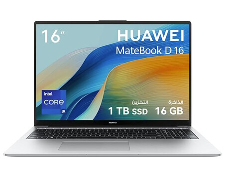 Al Sahafa, Computers, SAR 2800,  Huawei MateBook D16 2024-Core I9-RAM 16GB-SSD 1TB