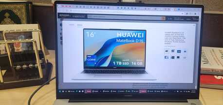Al Sahafa, Computers, SAR 2800,  Huawei MateBook D16 2024-Core I9-RAM 16GB-SSD 1TB