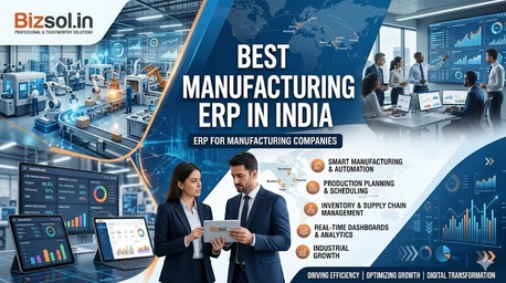 Noida, Software, Top ERP For Manufacturing Industry In India &ndash; Bizsol ERP
