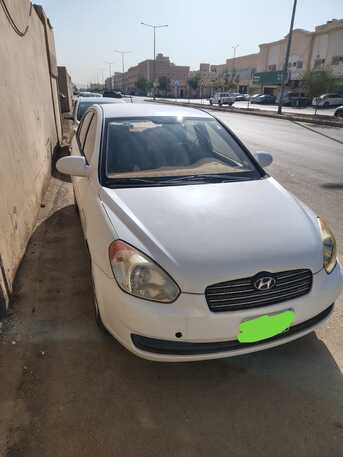 Riyadh, Vehicles, Cars & Trucks , SAR 10500,  Hyundai Accent,  2008,  Manual,  455000 KM,   For Sale In Good Condition