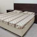 SAR 300,  Complete Solid Wood Bed Set With Mattress 2 Side Tables