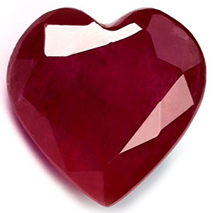 New York, Jewelry, USD 2830,  Heart Shape GIA Certified Untreated 1.48 Cts. Ruby For Sale