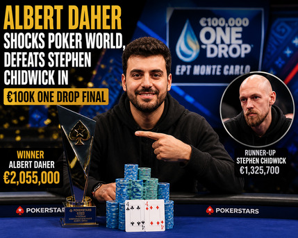 Mumbai, Childcare Job Seekers, Albert Daher Shocks Poker World, Defeats Stephen Chidwick In &euro;100K One Drop Final