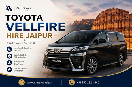 Jaipur, Travel, Toyota Vellfire Hire Jaipur