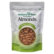 Faridabad, Items Wanted, 200 Gram Almonds - Naturefam | Premium Badam Fresh, Crunchy & Healthy Pack