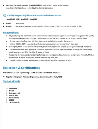 Riyadh, Job Seekers, Civil QC Engineer/Inspector,Civil Engineer ,iqama Transferable