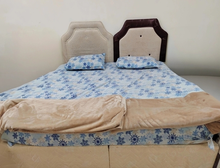 Taif, Furniture, SAR 200,  2 Single Wooden Beds And Dressing Table