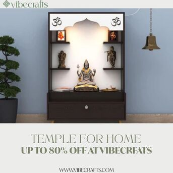Noida, Household Items, INR 11999,  Elegant Temple For Home &ndash; Create A Peaceful Space