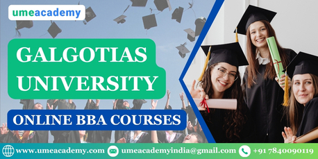 Greater Noida, Lessons Offered, Galgotias University  Online BBA Courses