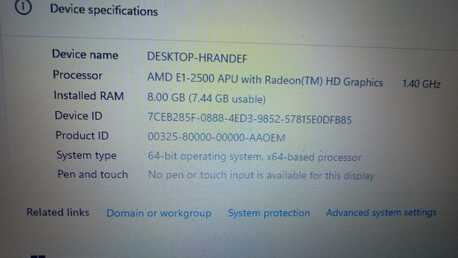 Sanad, Computers, BHD 40,  AMD ACER Radeon Laptop 8GBRAM 128SSD 15.6Inches 3 Months Warranty