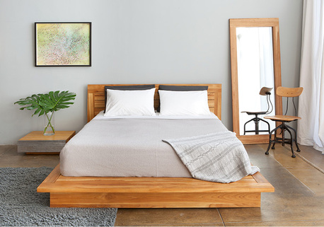 Kuala Lumpur, Furniture, MYR 4200,  Teak Floating Bed Frame