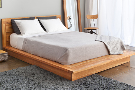 Kuala Lumpur, Furniture, MYR 4200,  Teak Floating Bed Frame