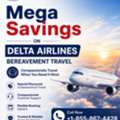 Mega Savings On Delta Airlines Bereavement Travel +1-855-867-4428