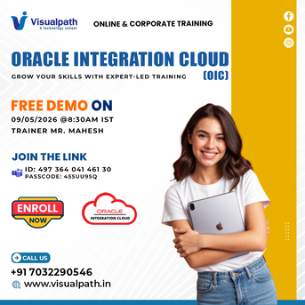 Hyderabad, Education, Oracle Integration Cloud Free Demo By Experts