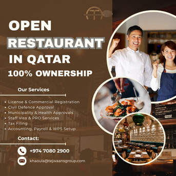 Doha, Business, Start Your Restaurant In Qatar &mdash; 100% Ownership | We Handle Everything