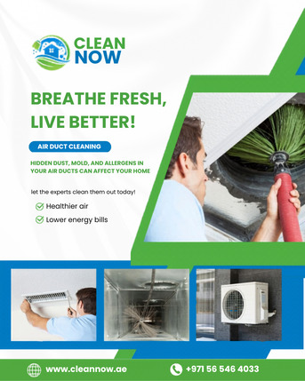 Dubai, Cleaning, Best Time For AC Duct Cleaning  In Dubai | Clean Now