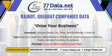 New Delhi, Business, Get Verified List Of Companies In Rajkot, Gujarat With Free Sample