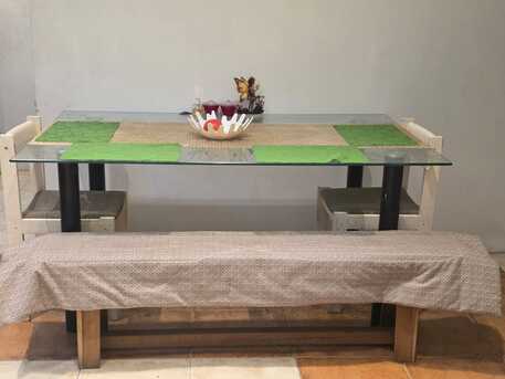 Sitra, Furniture, BHD 10,  6 Seater Dining Table For Sale 10 BD