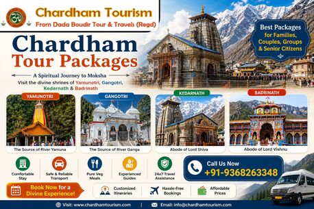 Mumbai, Travel, Complete Char Dham Packages For Easy Travel By Chardham Tourism