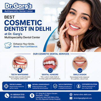 New Delhi, Dental, Best Cosmetic Dentist In Delhi At Dr. Garg&rsquo;s Multispeciality Dental Center