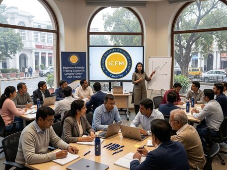 New Delhi, Business, Beginner-Friendly Trading Classes In Lutyens&rsquo; Delhi, 2026 | ICFM India
