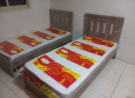 Riyadh, Household Items, SAR 22,  Steel Beds &ndash; All Sizes Available Steel Single & Double Beds