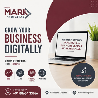 Vadodara, Business, Digital Marketing Agency In Vadodara | Mark Digital