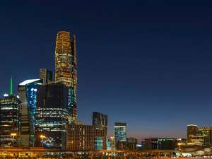 SAR 6500/month, Furnished, 1 BR, 55 Sq. Meter, Modern Executive Suite Opposite KAFD