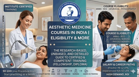 New Delhi, Lessons Offered, Aesthetic Medicine Courses At ILAMED, AAAM, IADVL &ndash; Delhi Mumbai Bangalore Hyderabad Pune