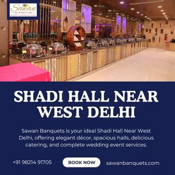New Delhi, Event Planning, Shadi Hall Near West Delhi
