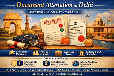 New Delhi, Legal, Document Attestation In Delhi