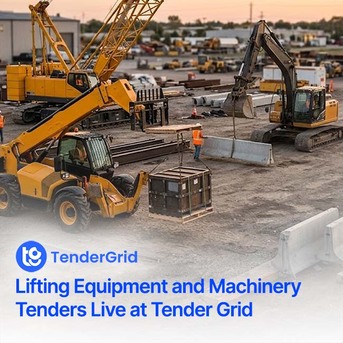 Jaipur, Business, Lifting Equipment And Machinery Tenders Live At Tender Grid
